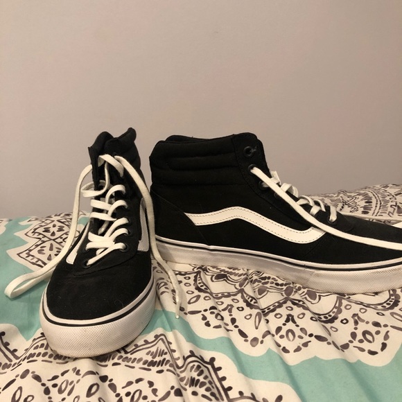Vans Other - Black and white high top vans